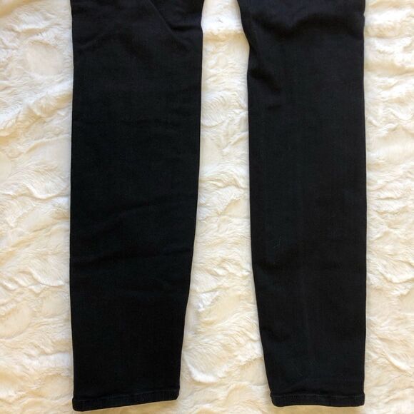 Frame De Jeanne Black Distressed Skinny Jeans - Women’s 28 - Picture 6 of 9